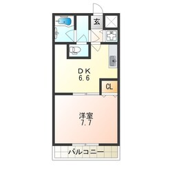 フジパレス式内町Ⅱ番館の物件間取画像